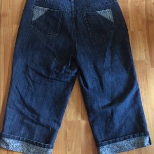 Denim Capri Jeans